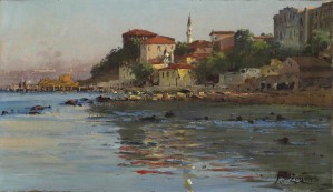 Landscape with sea